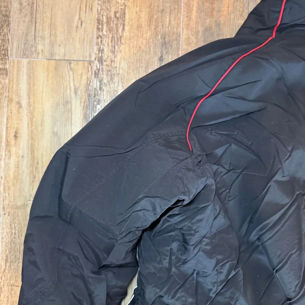 Vintage Tommy Hilfiger Puffer‎ Ski Style Jacket Men's Size XL Black Logo 2005